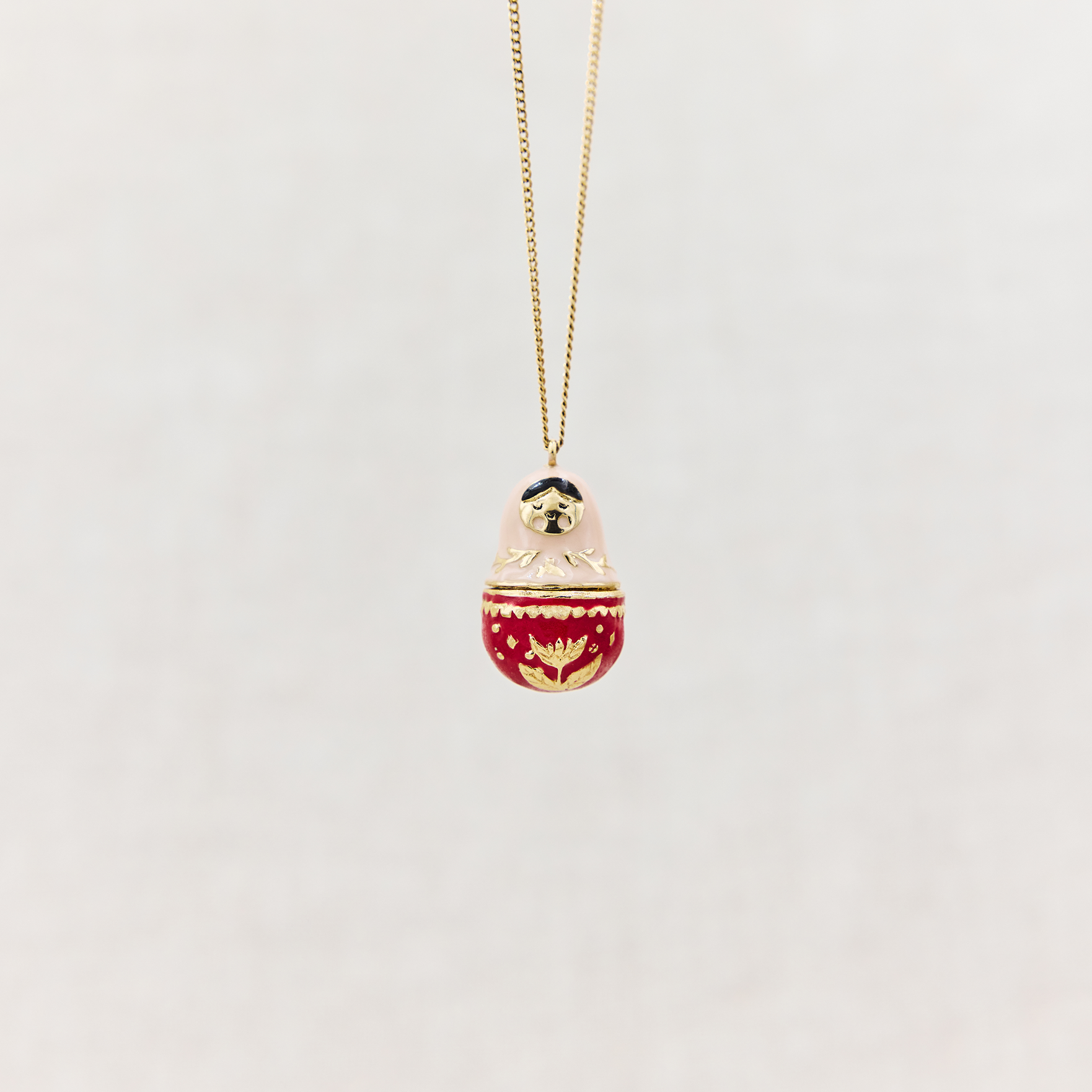 Collier enfant poupée Matriochka - Merveilles Russie
