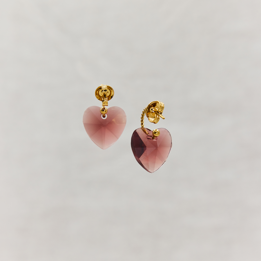 Boucles d'oreilles Briller Crystal Moon 🤎