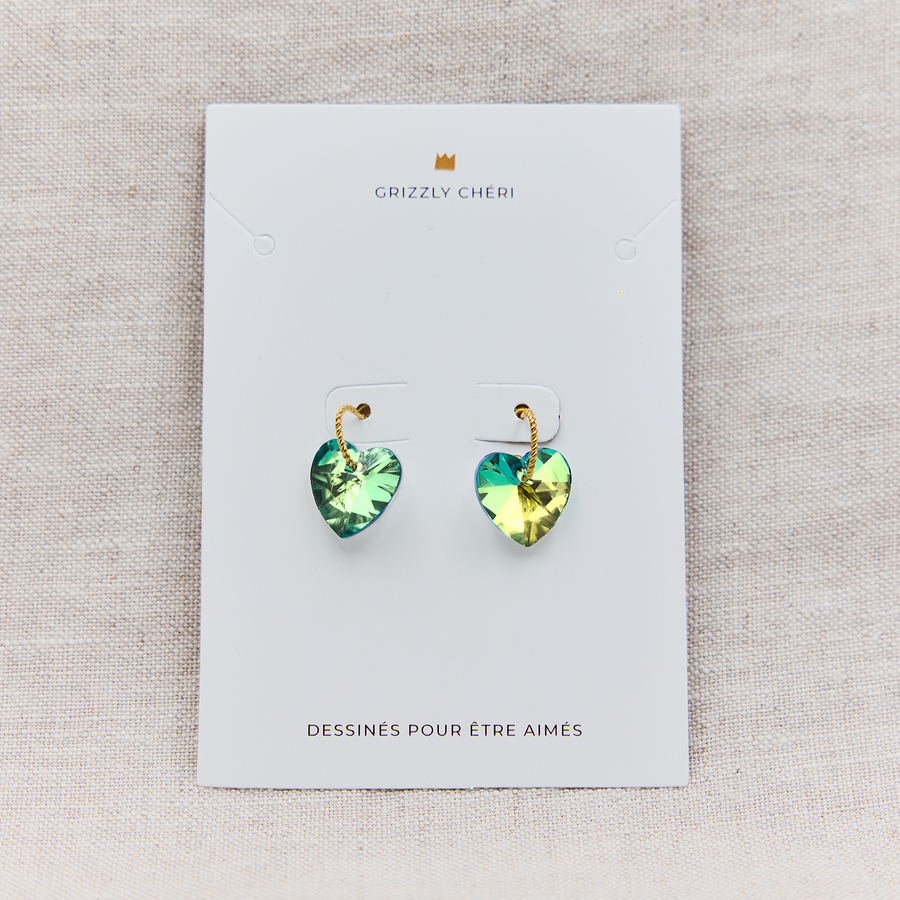 Boucle d'oreille Briller Myra 💚