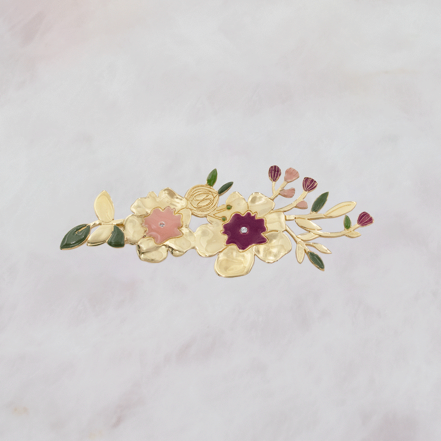 Broche Anémone