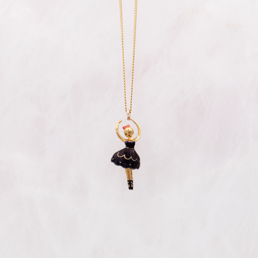 Collier Ballerine Noir