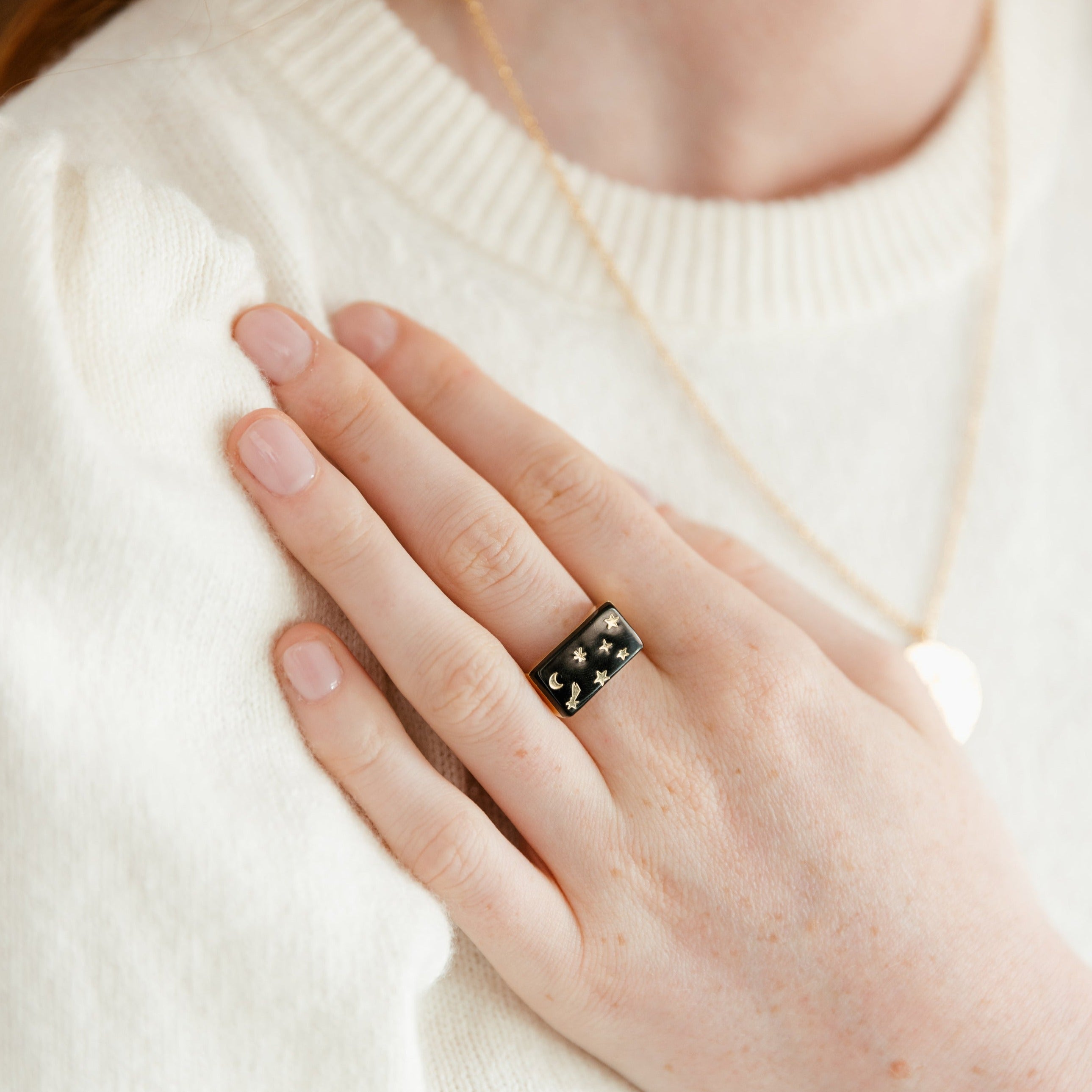 Bague Dark Night