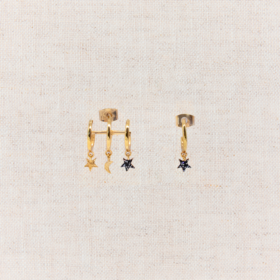 Mini Créoles "faux piercing"