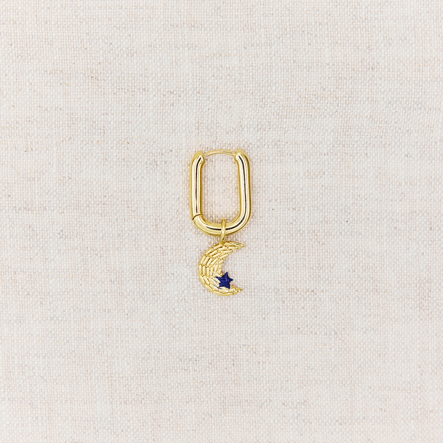 Boucle d'oreille Magic - Lune