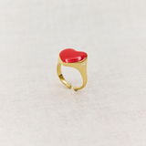 Bague Coeur Étoile - Pomme d'Amour  ♥