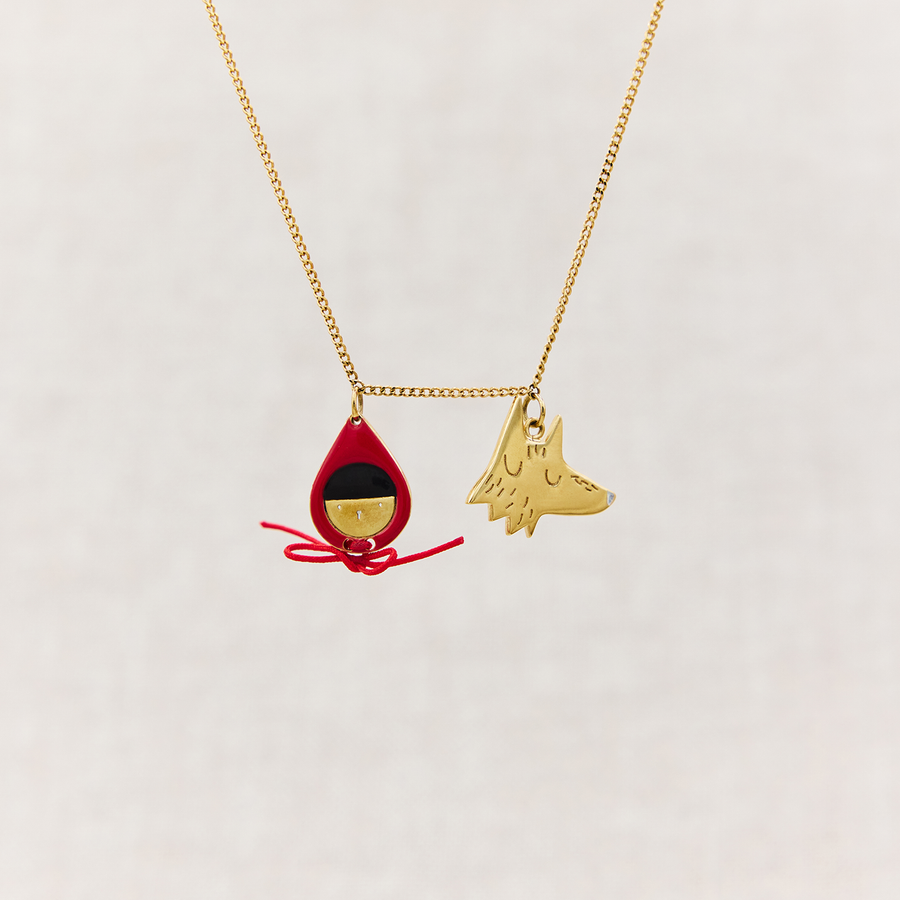Collier - Chaperon & Le Loup