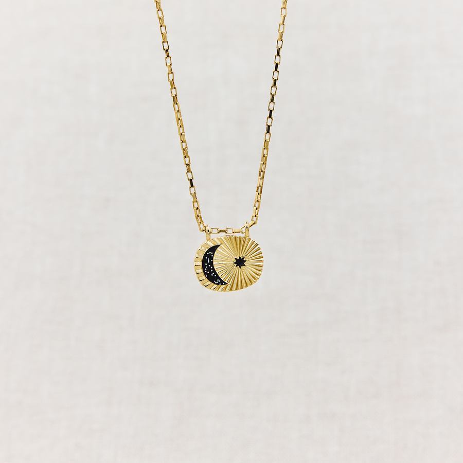 Collier Médaillon - Moonlight