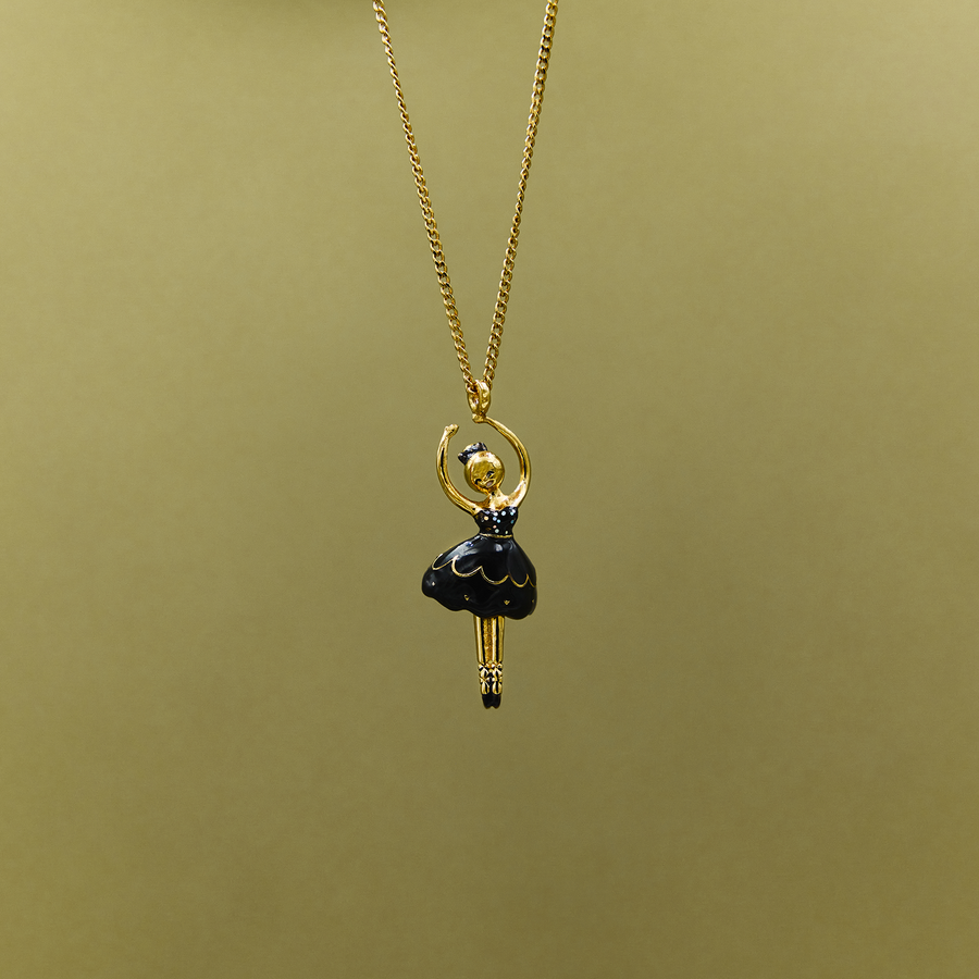 Collier Ballerine - Black Swan
