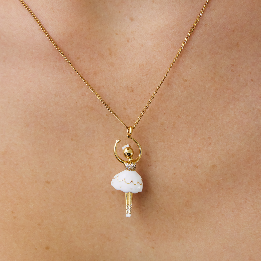 Collier Ballerine - White Swan
