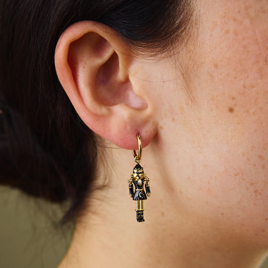 Créoles - Ballerine et Casse-noisette Noires