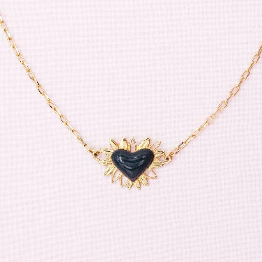 Collier Jungle Love - Vert Forêt