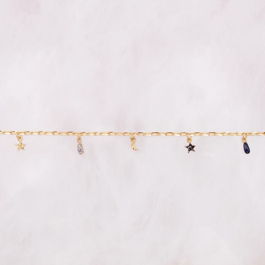 Bracelet à pampilles Pluie d'Étoiles