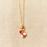 Namaste Medallion Necklace