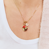 Namaste Medallion Necklace