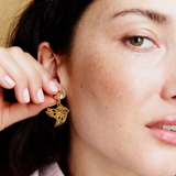 Single earring - Turtledove