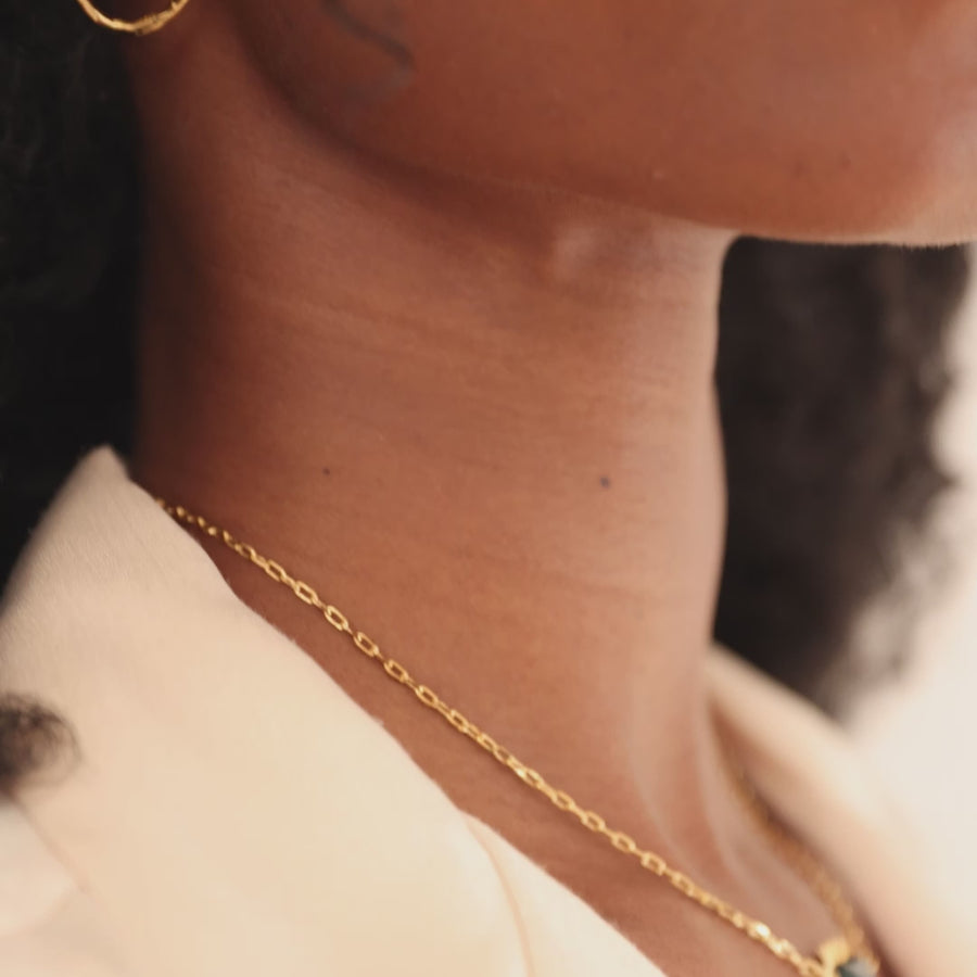 Collier Jungle Love - Vert Forêt
