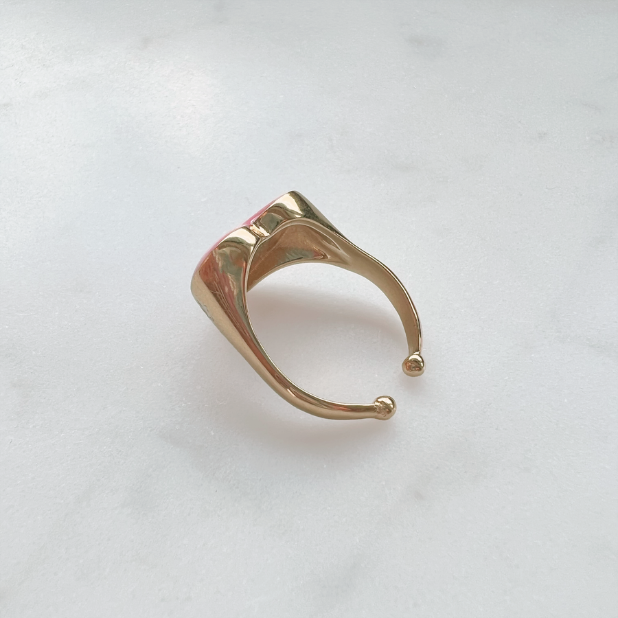 Bague Coeur - Nude  ♥