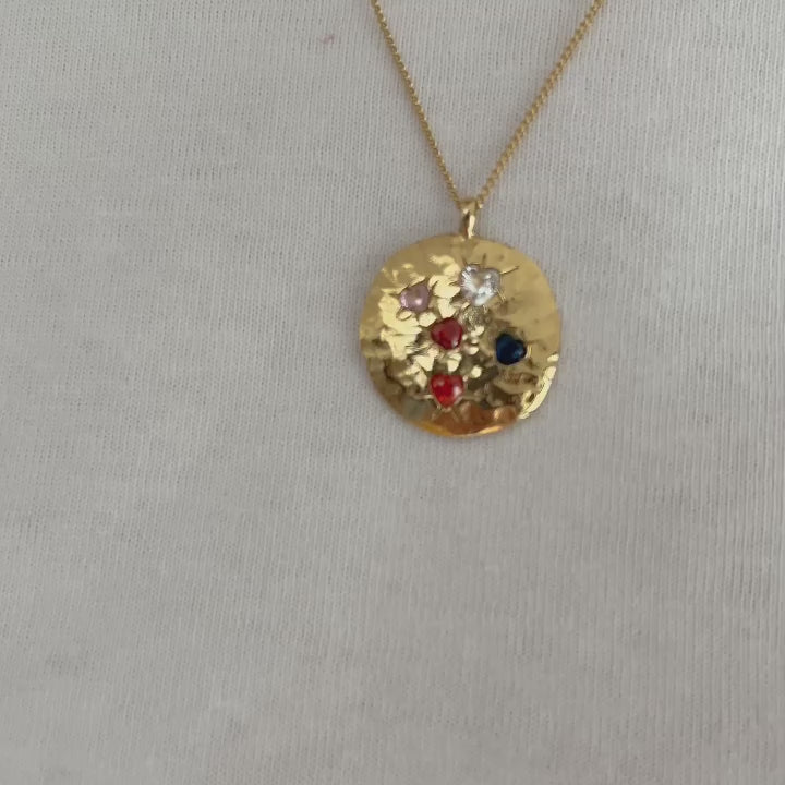 Collier Médaillon Crush