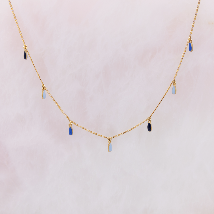 Collier à pampilles Colombine