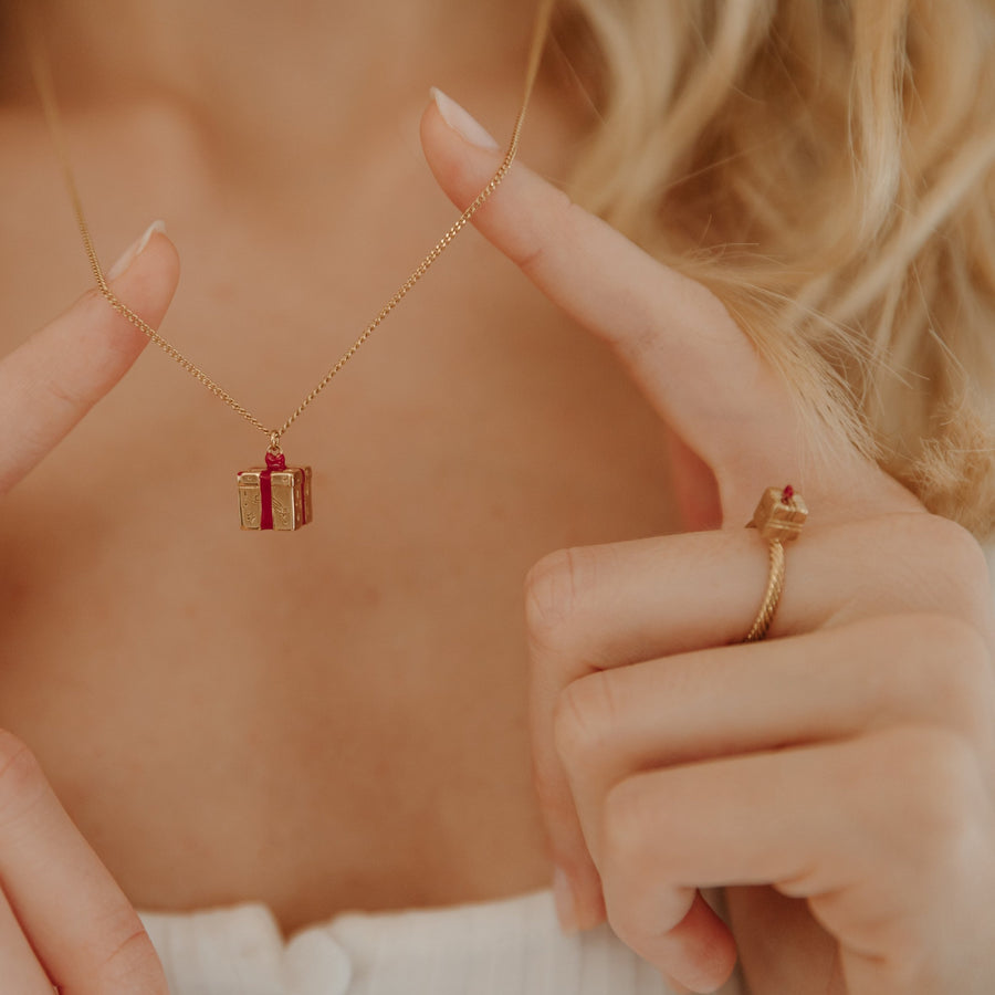 Bague Joli Cadeau Rouge