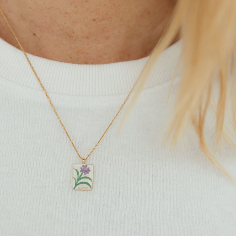 Collier médaillon Bloom - Chance