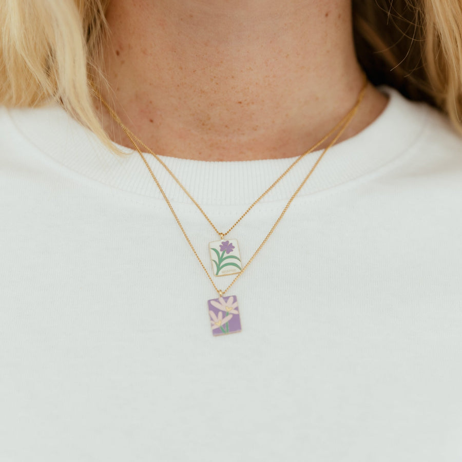 Collier médaillon Bloom - Chance