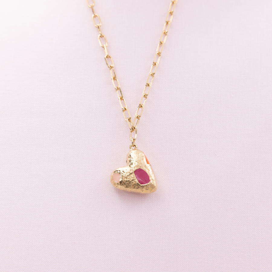 Collier Mon Béguin - Fuchsia