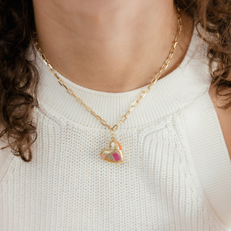 Collier Mon Béguin - Fuchsia