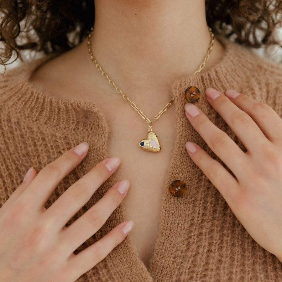 Collier Mon Béguin - Bleu