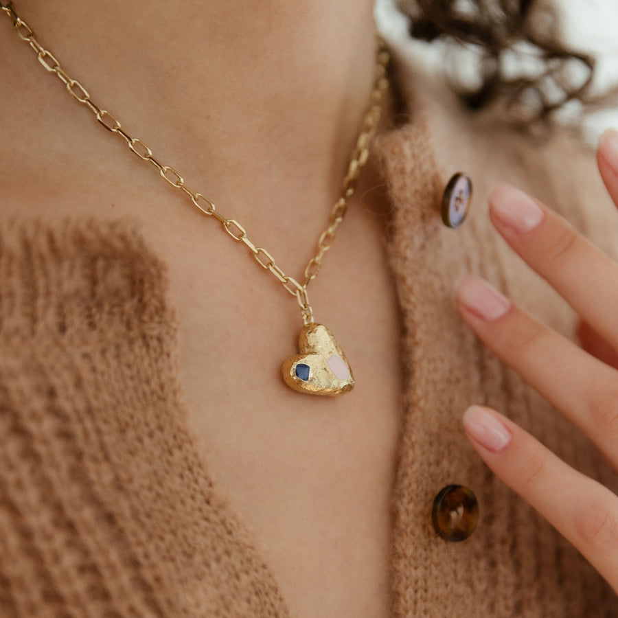 Collier Mon Béguin - Bleu