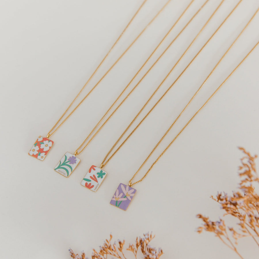 Collier médaillon Bloom - Chance