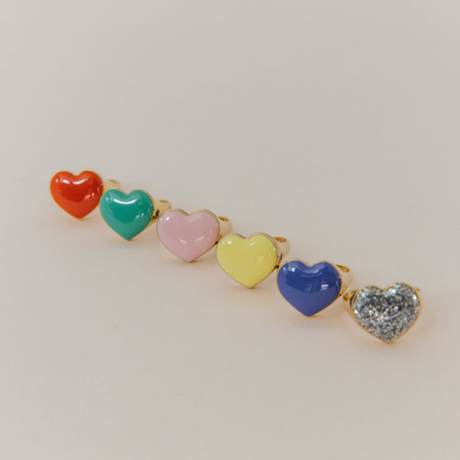 Bague Coeur Étoile - Violet ♥