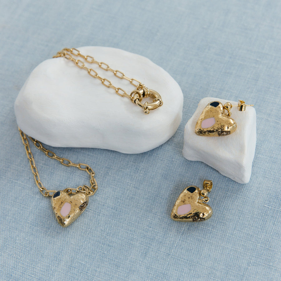 Boucles d'oreilles Mon Béguin - Bleues